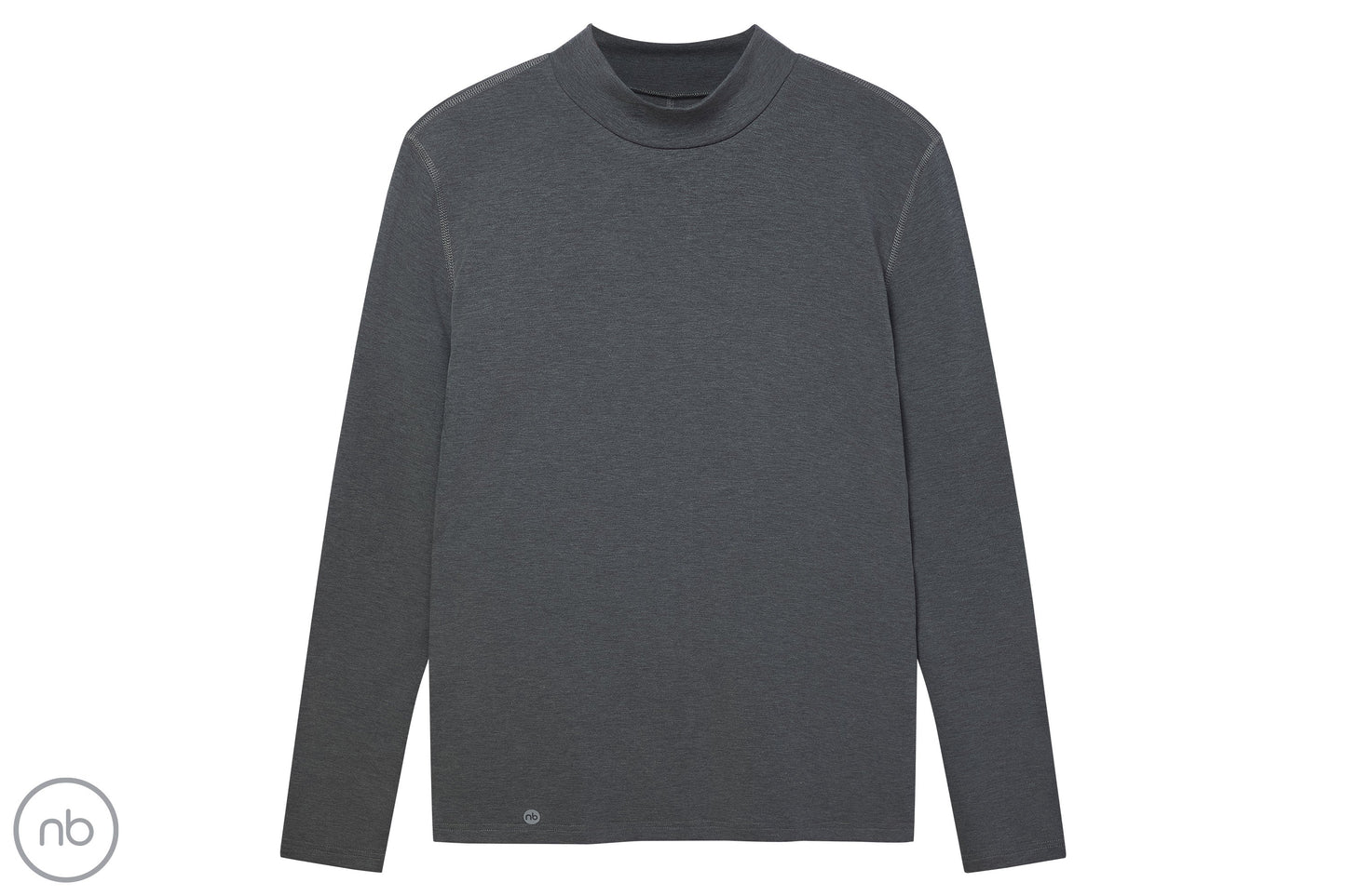 Men's Basics Mock Neck Top