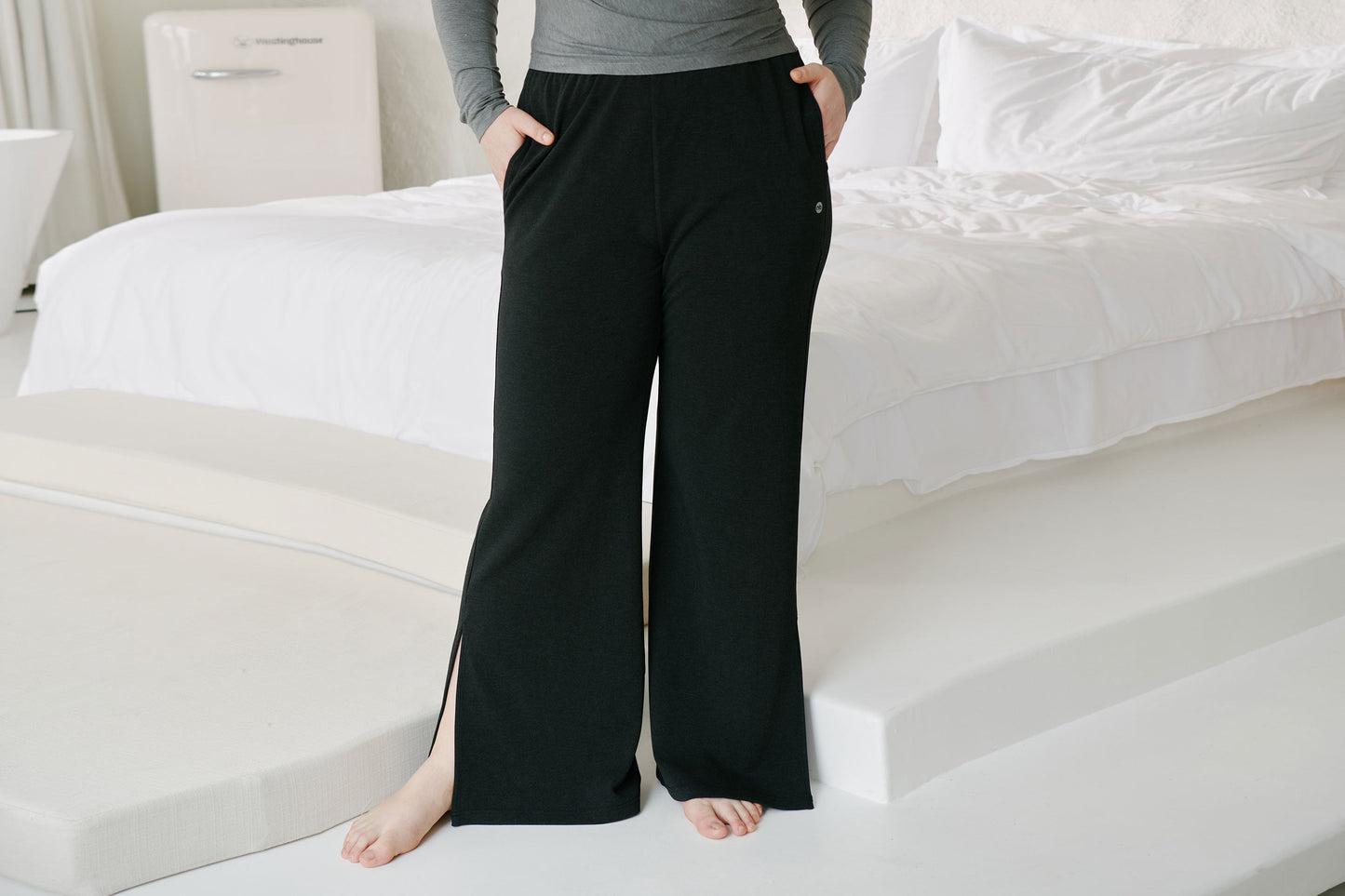 Women's Basics Winter Wide Leg Pants
