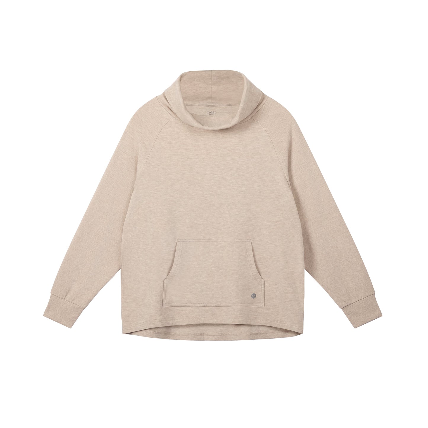Women's Basics Back Pleated Sweatshirt