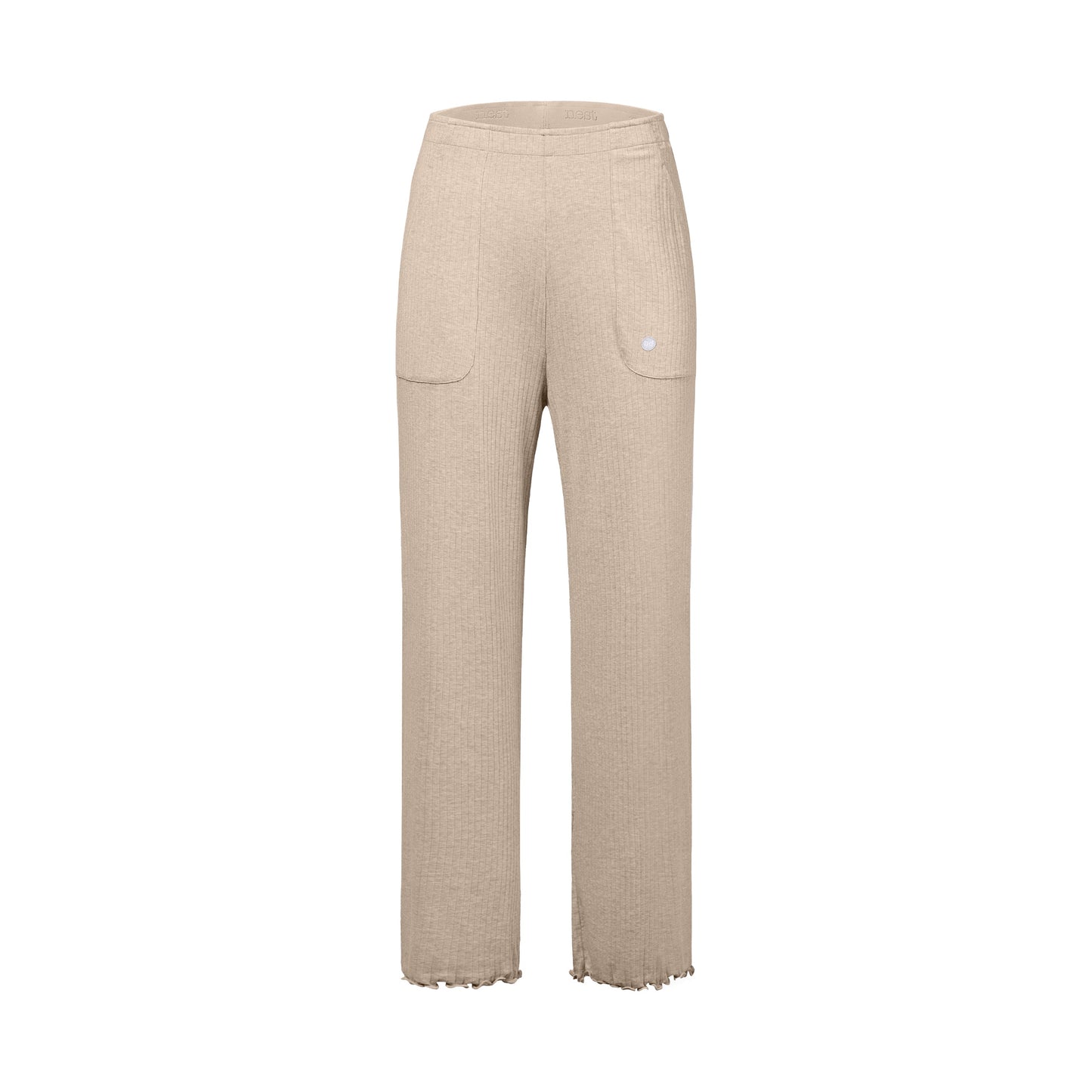 Women’s Basics Rib knit Wide Leg Pants