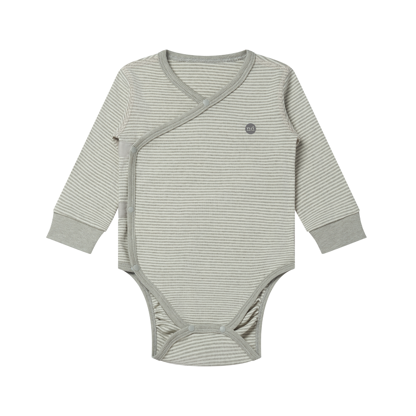 Basics Long Sleeve Kimono Onesie