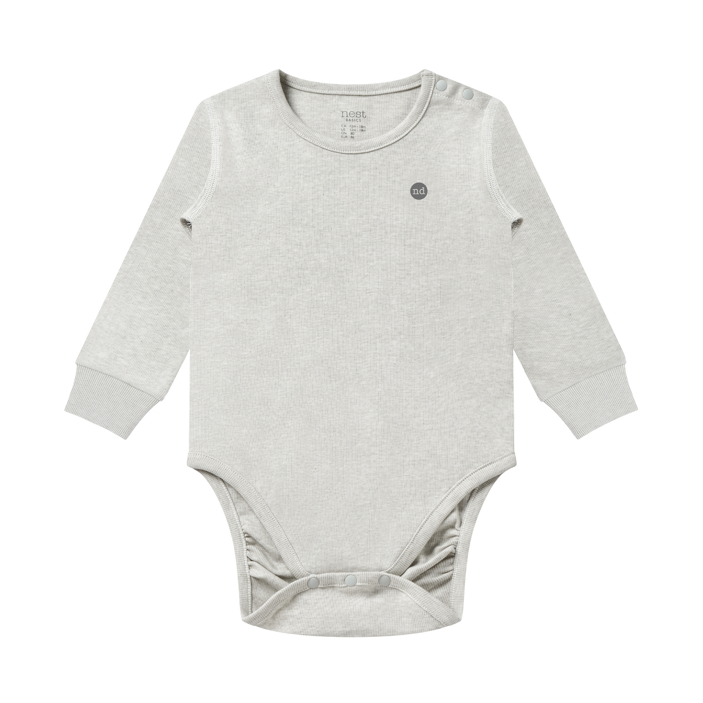Basics Long Sleeve Onesie