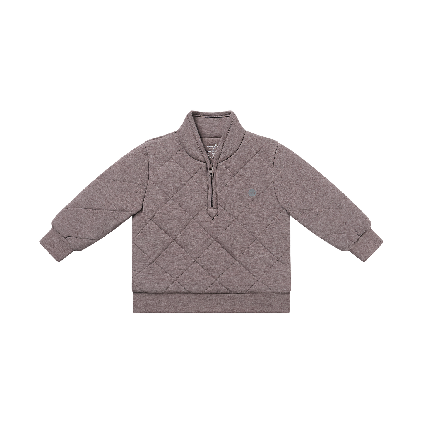 Basics Unisex Quilted Pullover