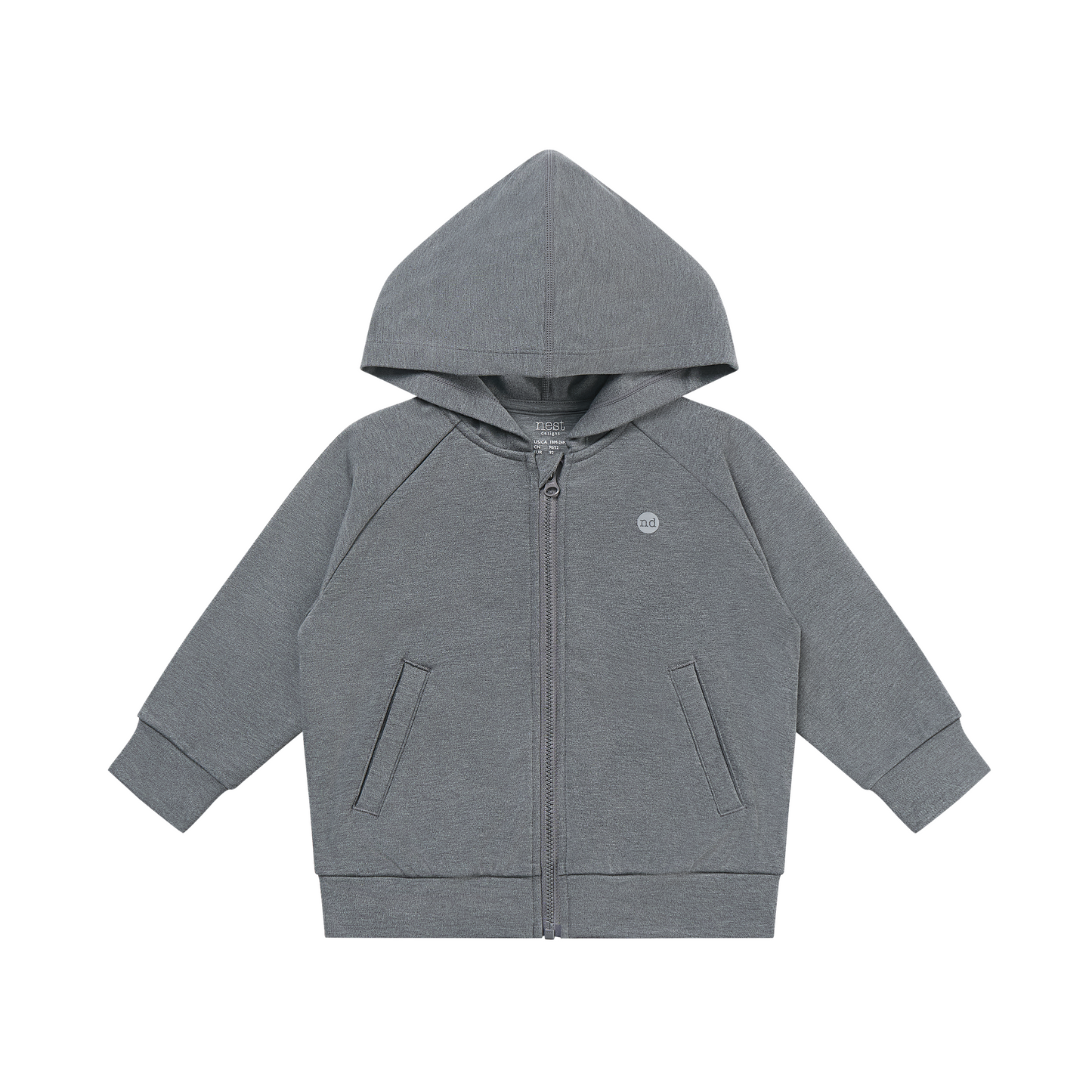 Basics Zip Up Hoodie