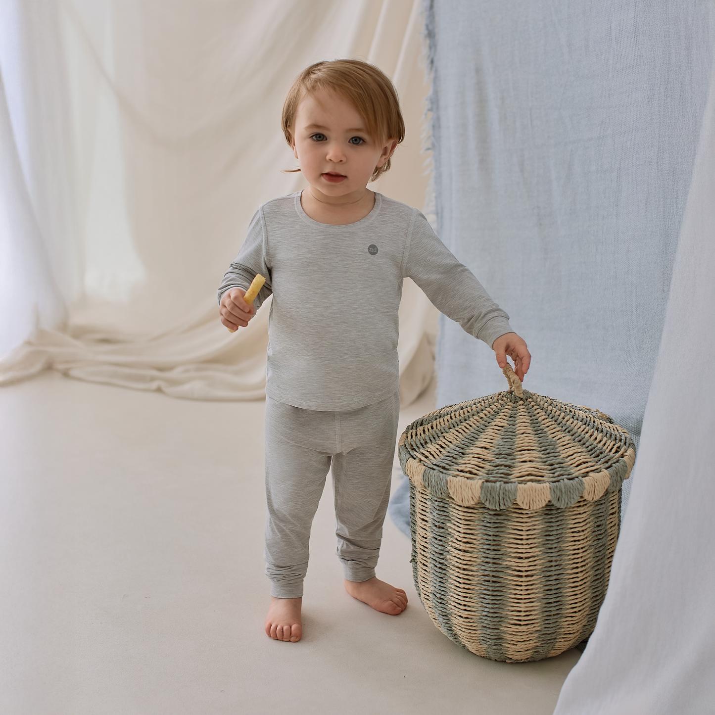 Basics Long Sleeve Pj Set