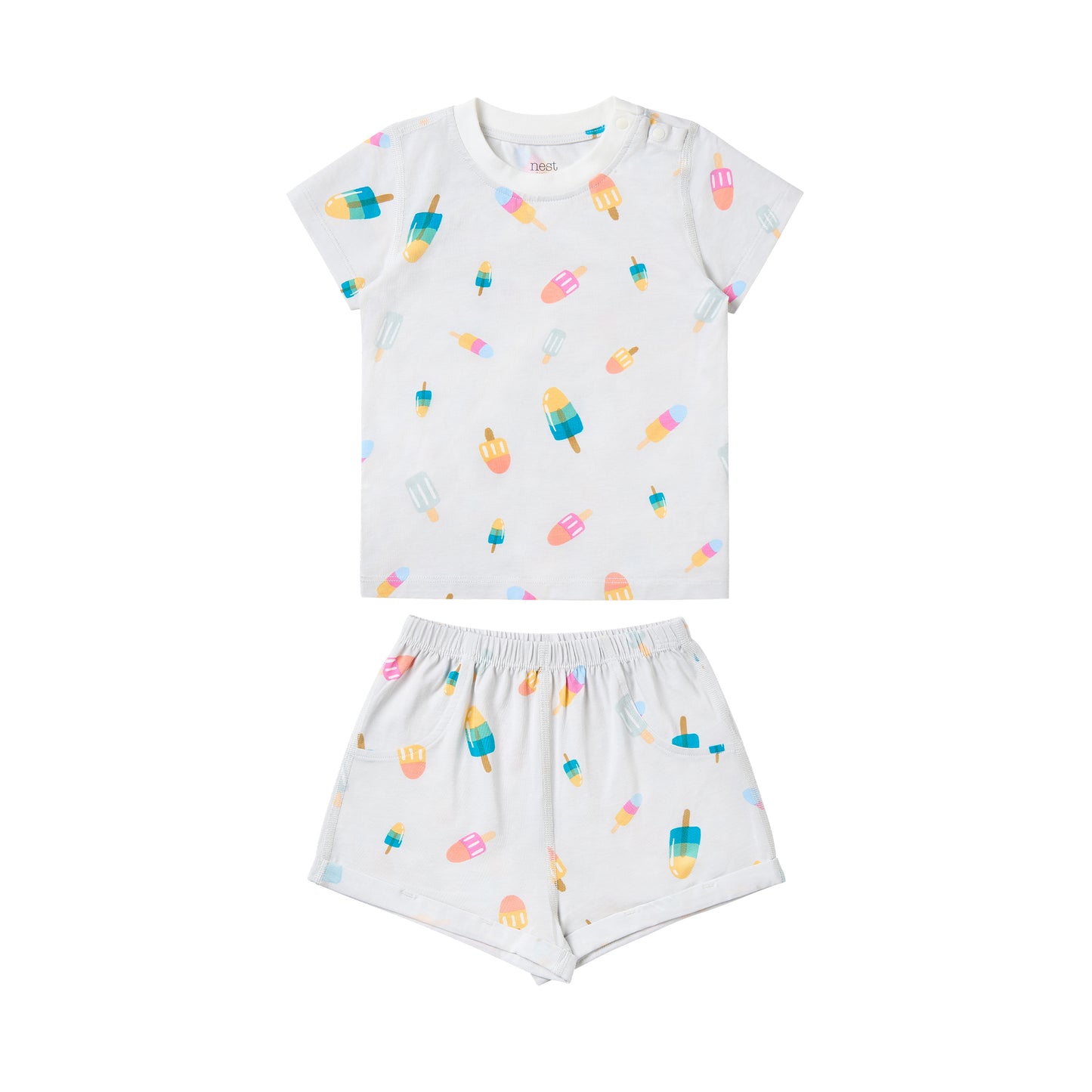 Short Sleeve Two-Piece PJ Set