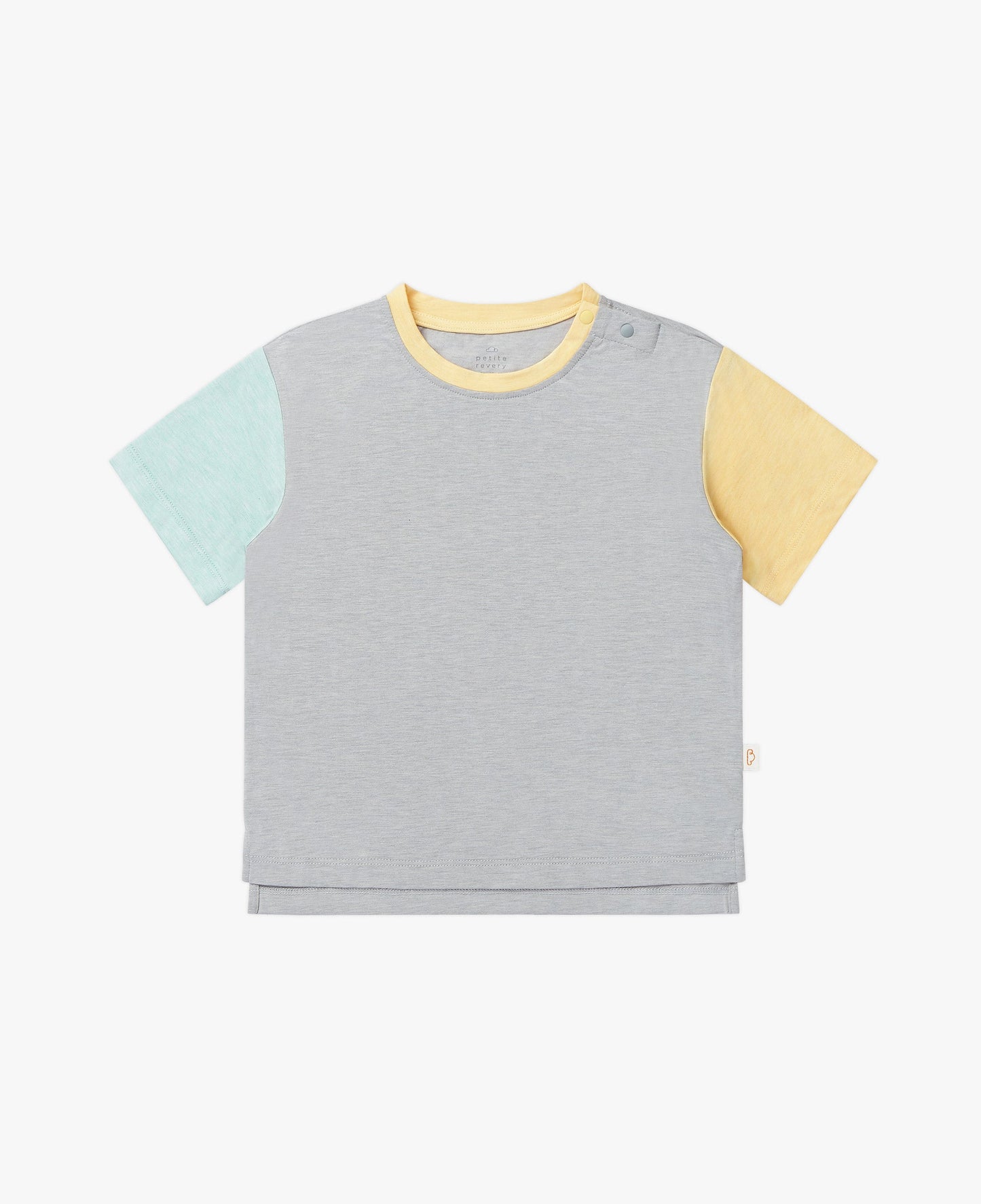 Short Sleeve Color Block T-Shirt
