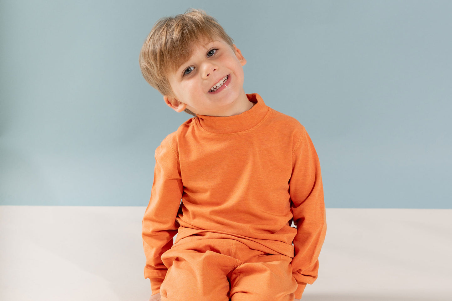 Mock Neck Long Sleeve Shirt