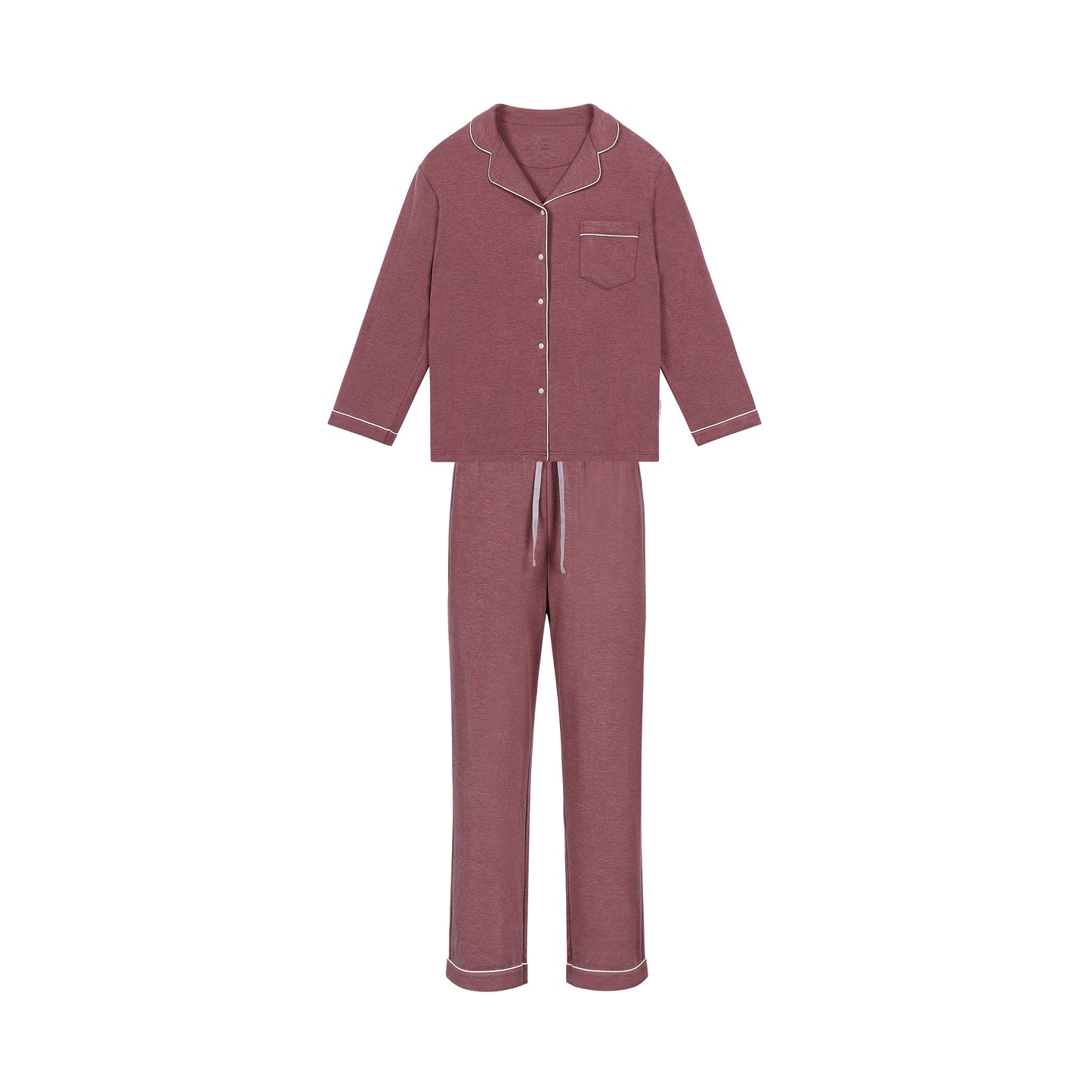 Long Sleeve Button-Up Women's PJ Set