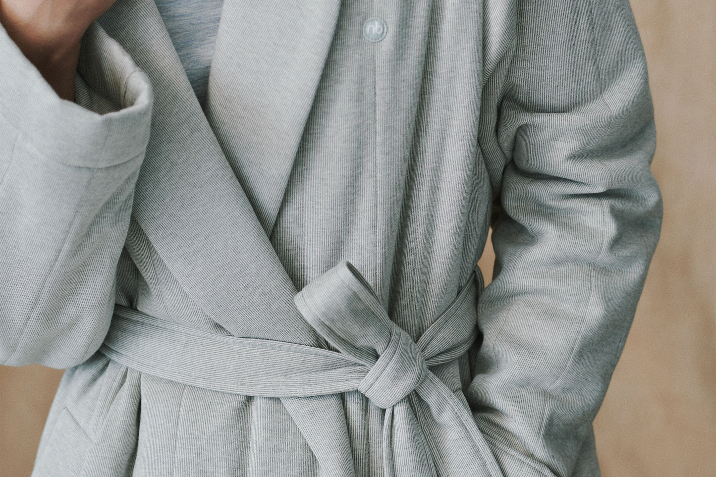 Adult Basics Quilted Bathrobe