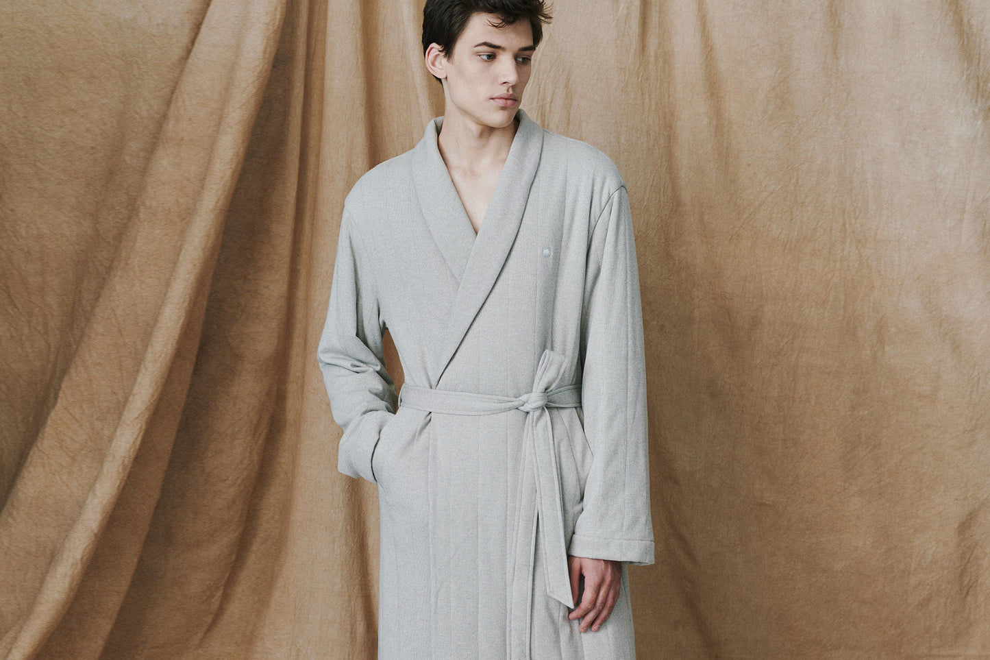 Adult Basics Quilted Bathrobe