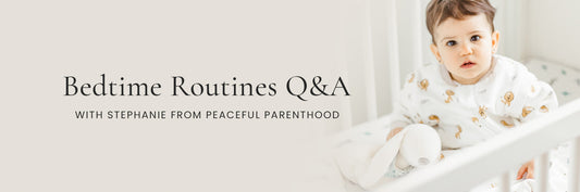 Bedtime Routines Q&A with Stephanie from Peaceful Parenthood