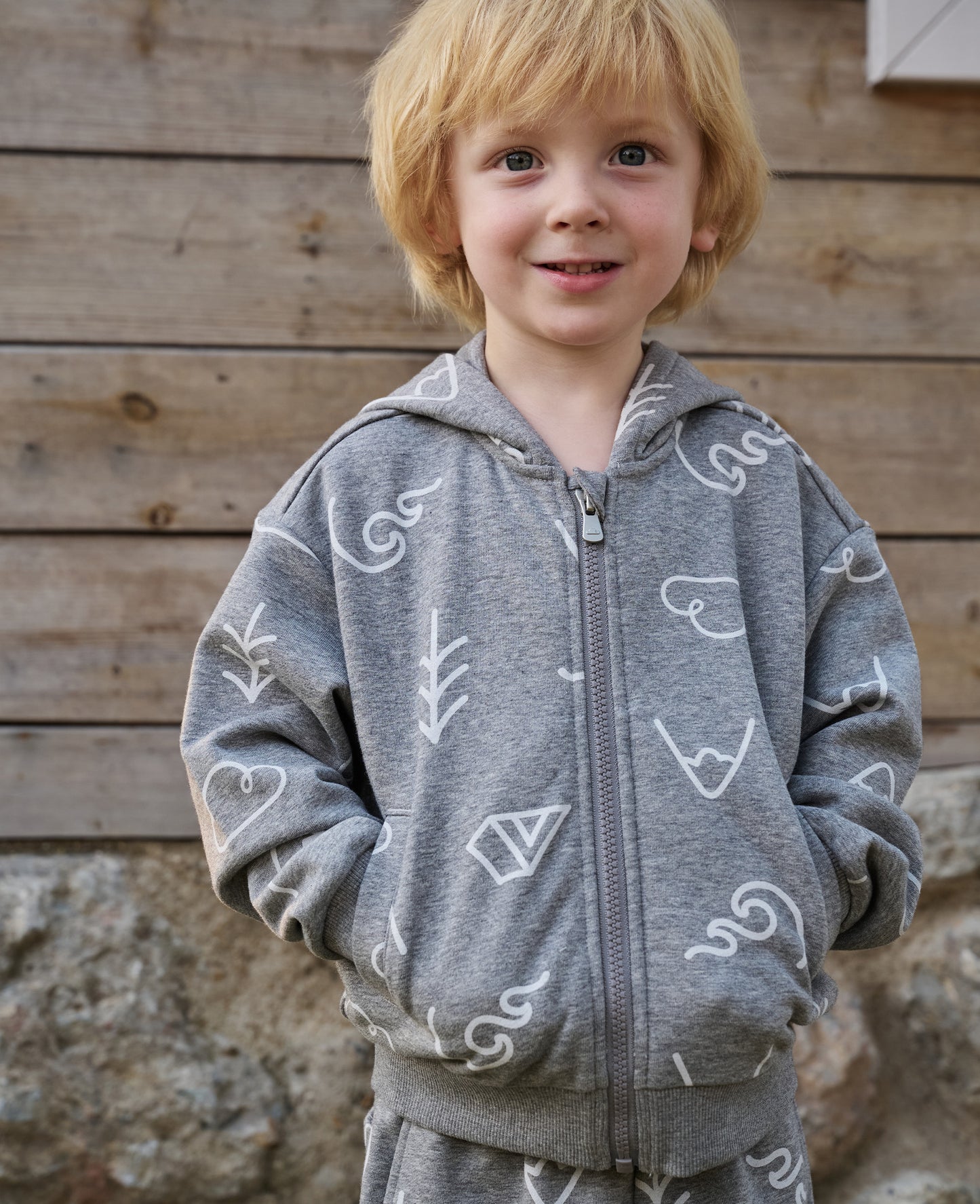 Hooded Zip-Up Jacket