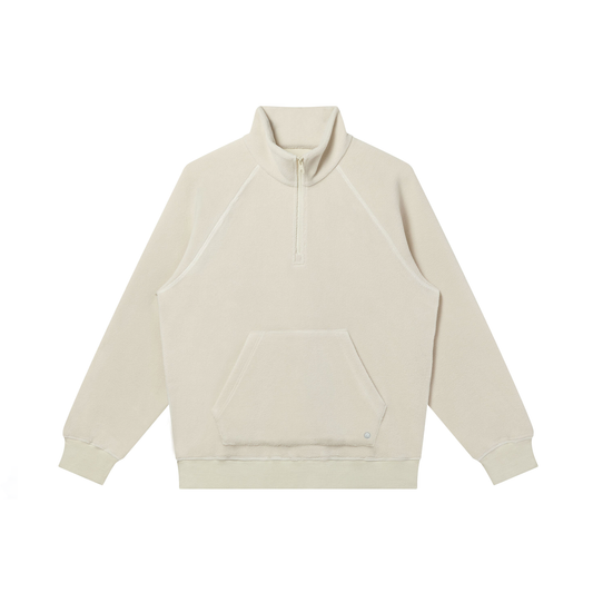 Basics Unisex Half Zip Fleece Top