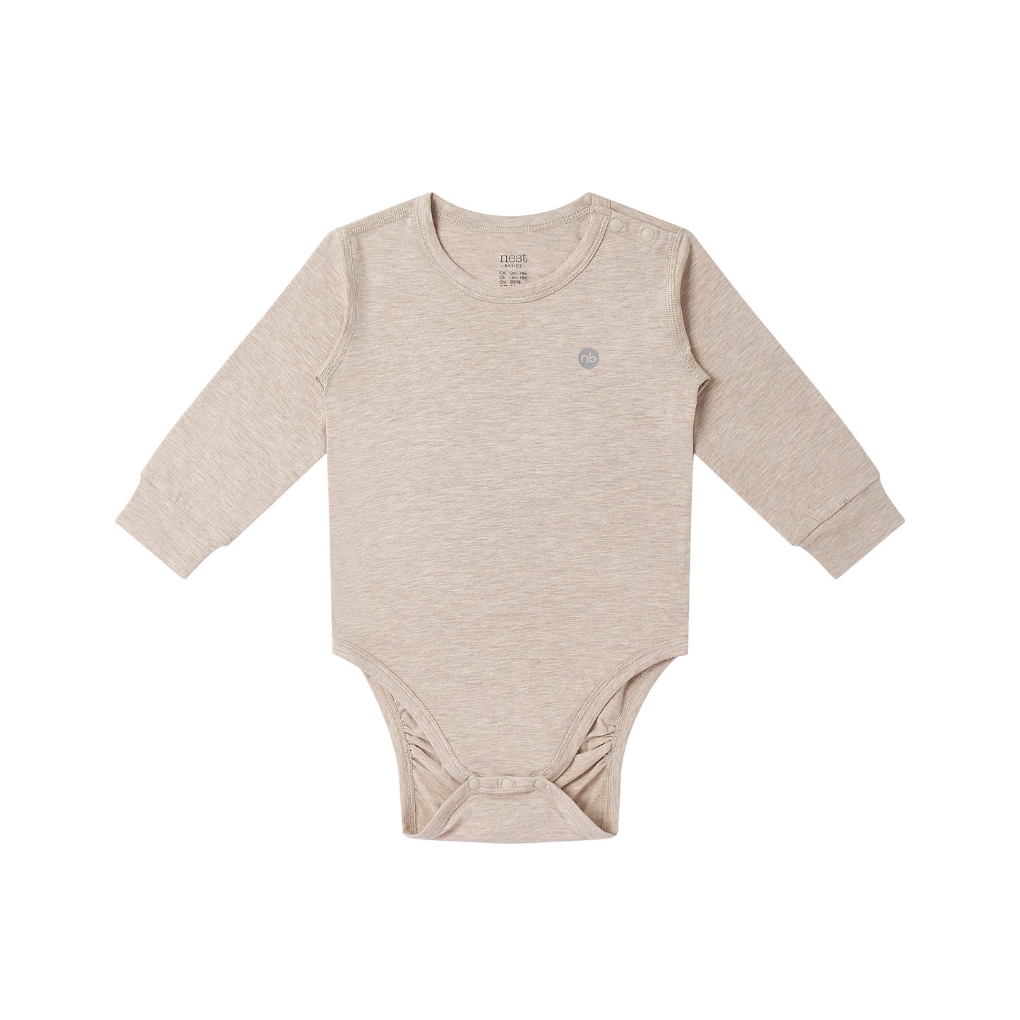 Basics Long Sleeve Onesie