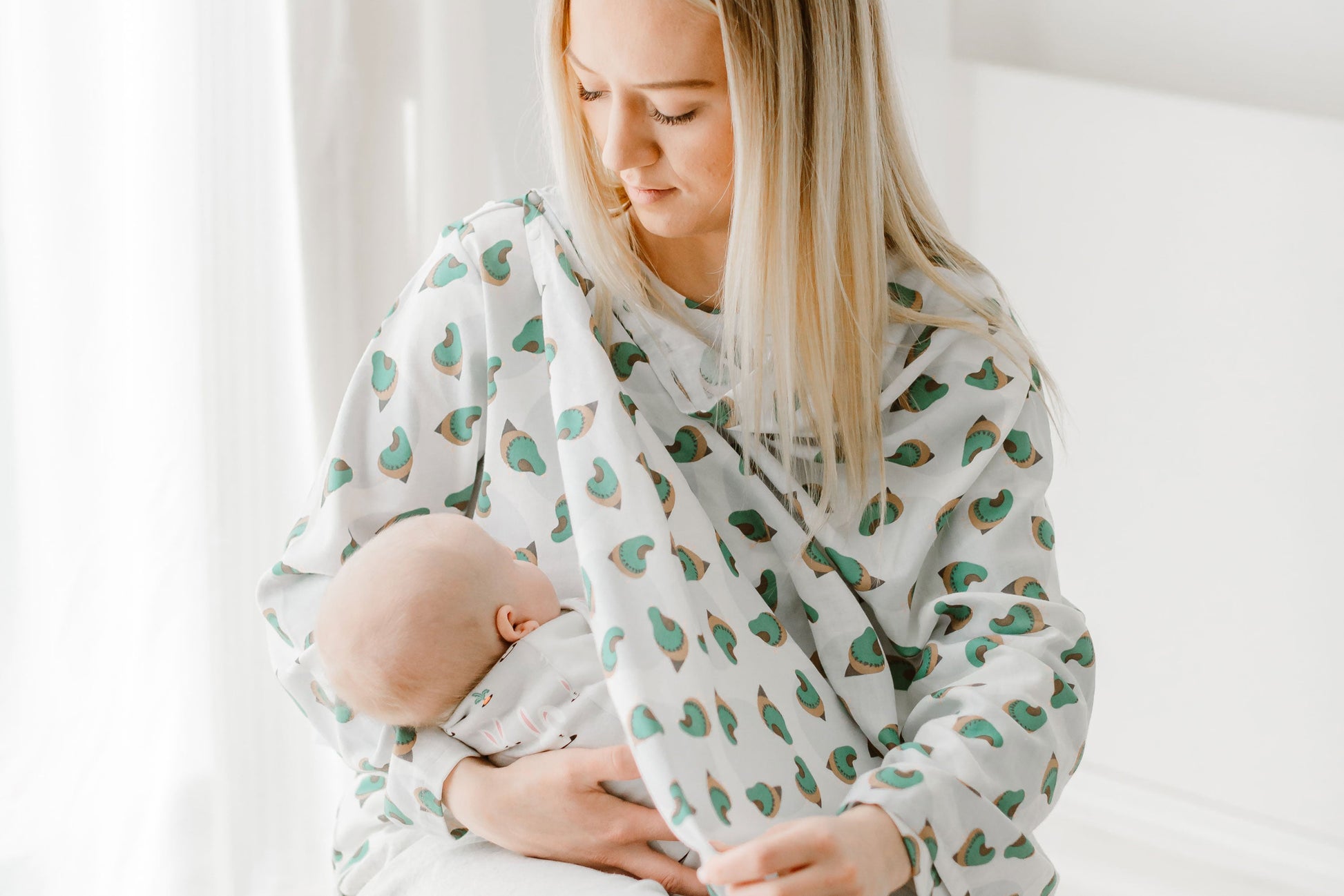 Bamboo Nursing Cover - A Quail Tale - Nest Designs