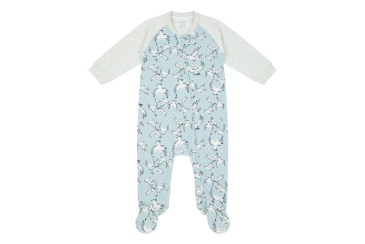 One-Piece Zip Footed Sleeper