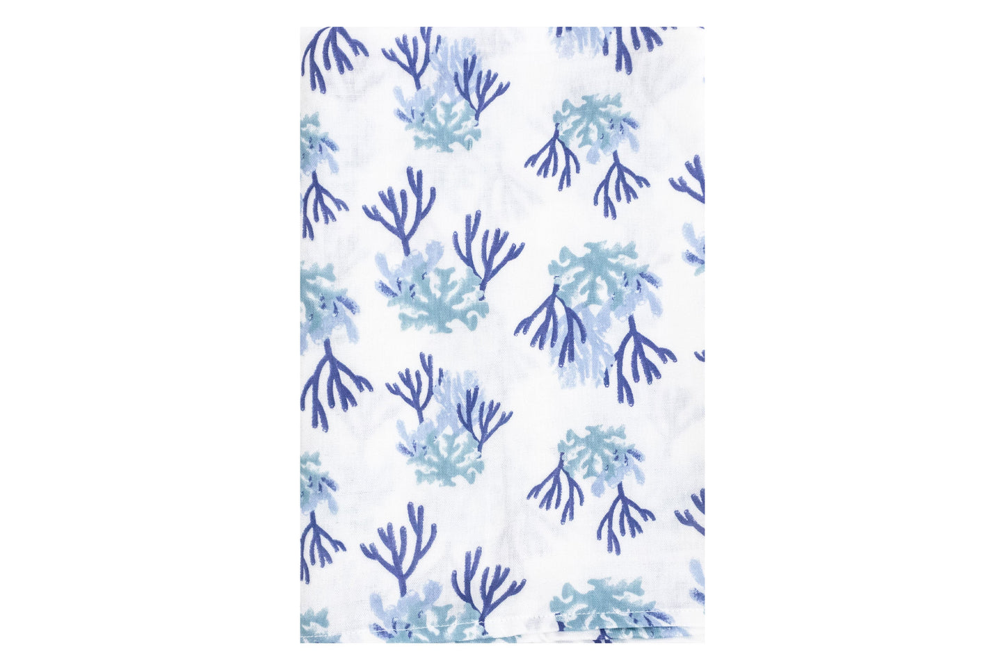 Bamboo Swaddle Blankie (Single) - Blue Reef - Nest Designs