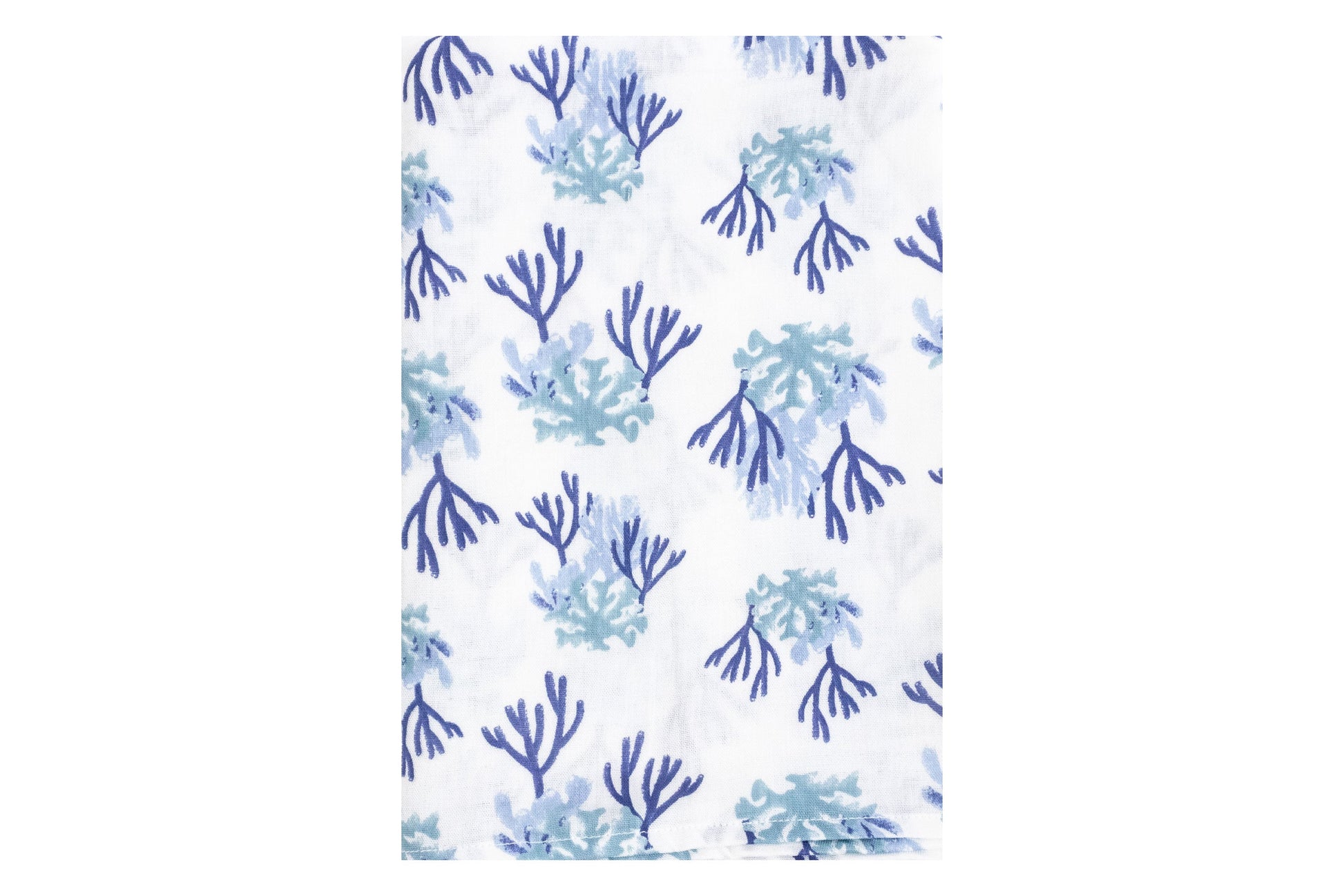 Bamboo Swaddle Blankie (Single) - Blue Reef - Nest Designs