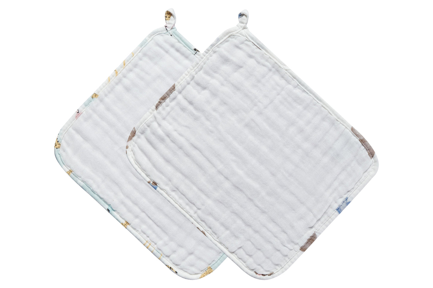 6-Layer Baby Washcloth Set (2 Pack)