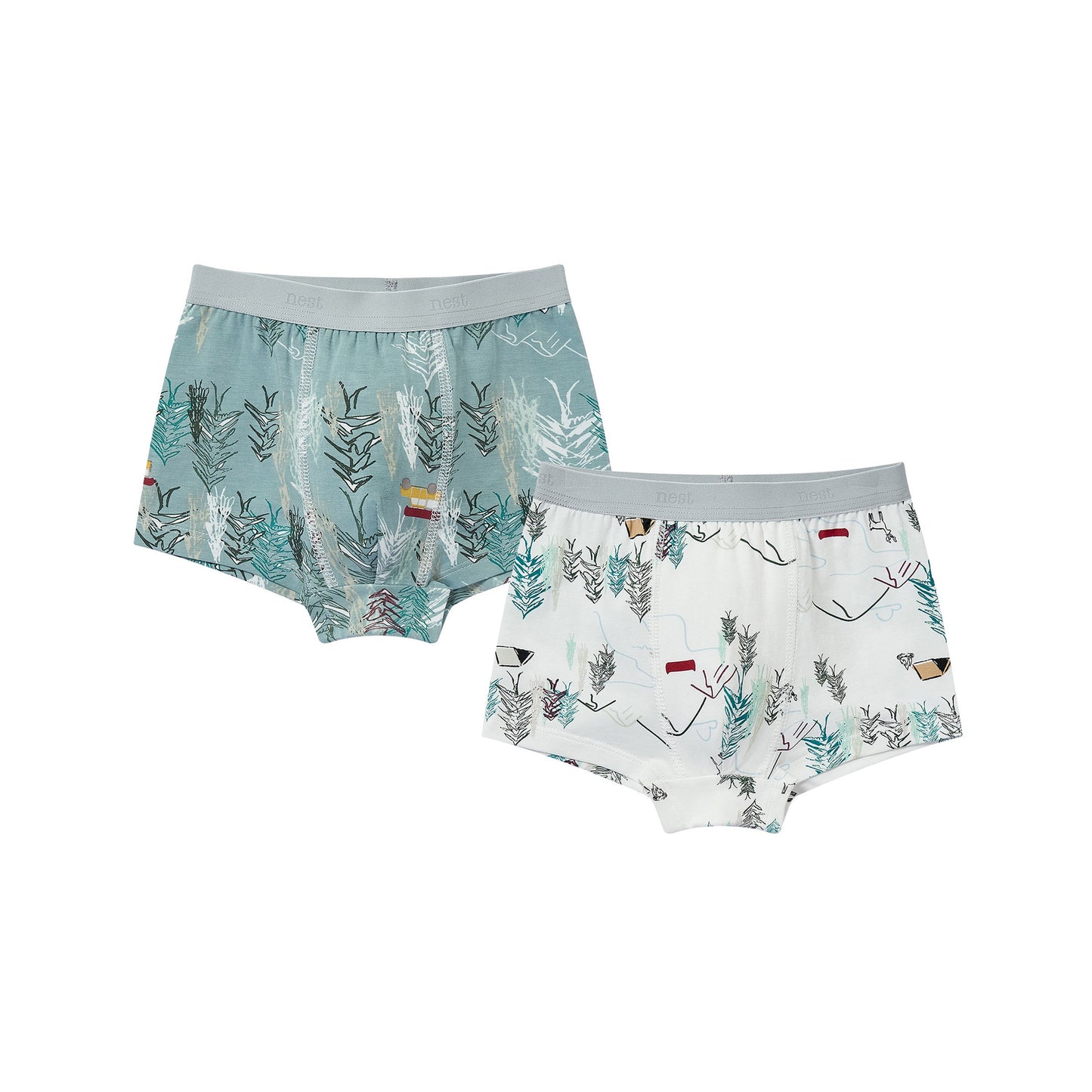 Boys Boxer Briefs Underwear (2 Pack)