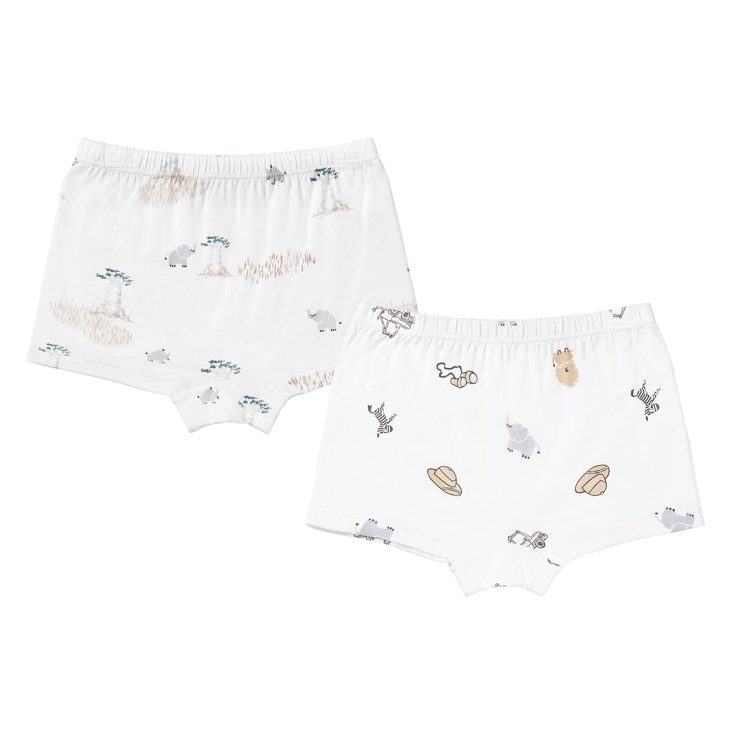 Girls Boy Short Underwear (2 Pack)