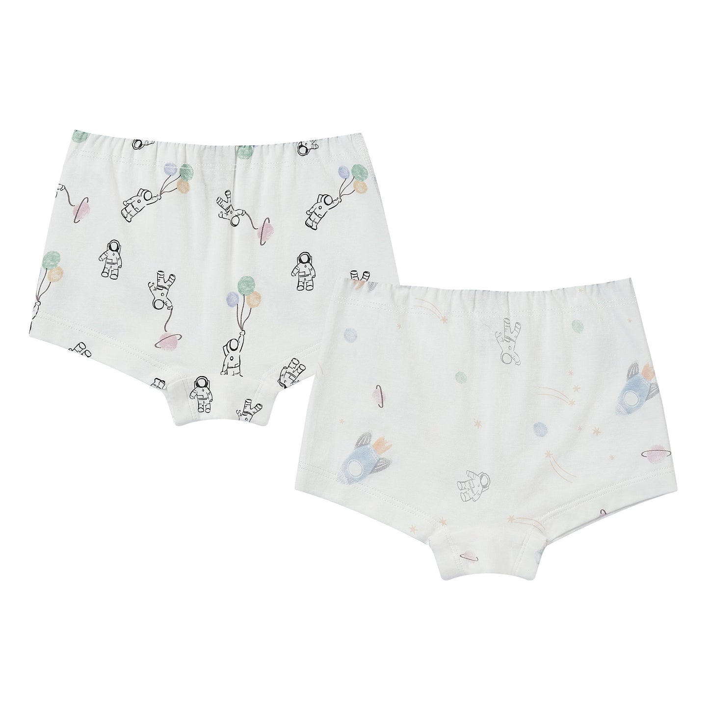 Girls Boy Short Underwear (2 Pack)