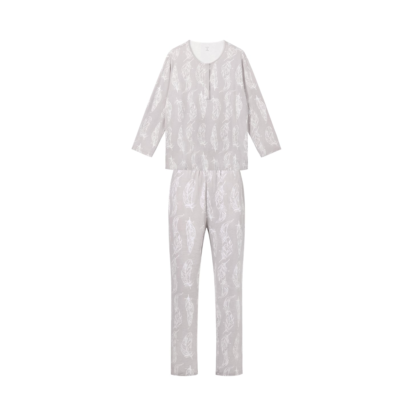 Women's Long Sleeve Nursing PJ Set