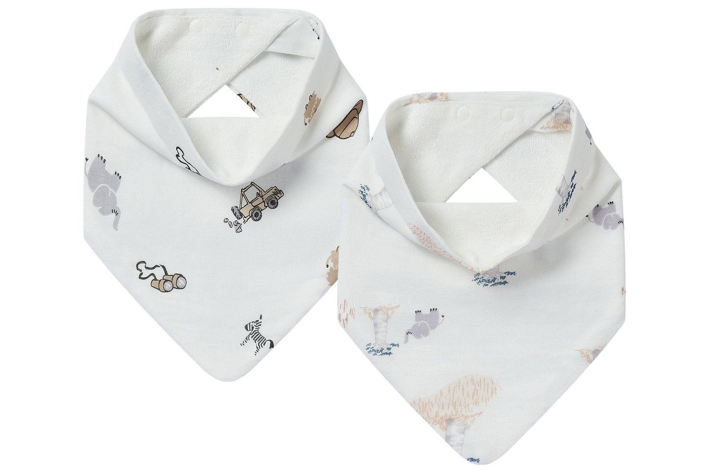 Baby Bandana Bib (2 Pack)