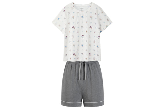 Women's Short Sleeve PJ Set