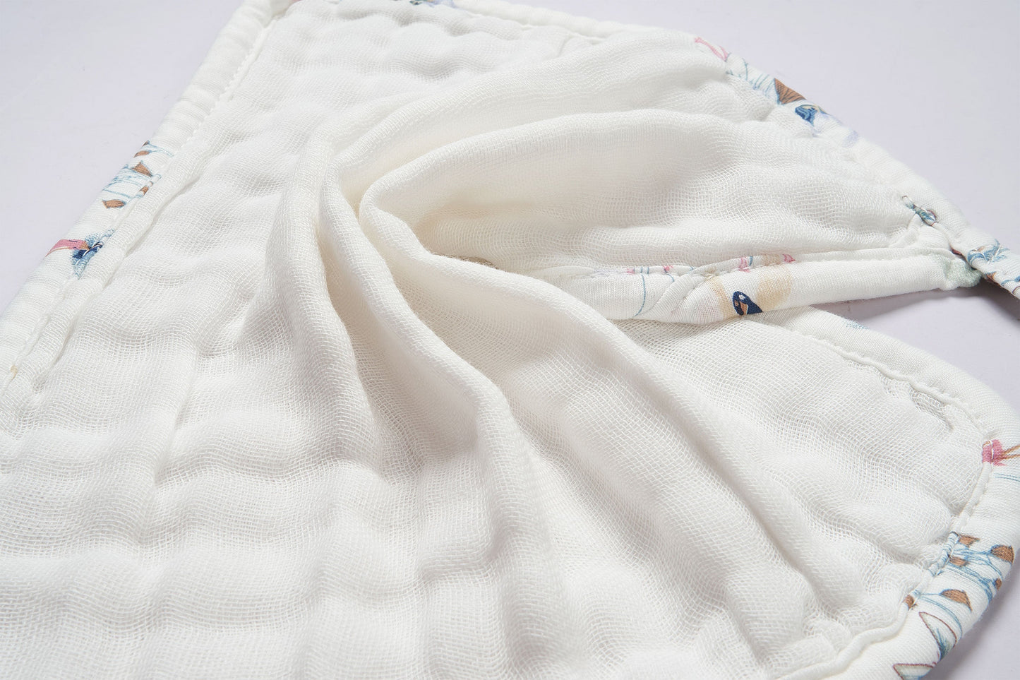 9-Layer Hooded Baby Bath Towel