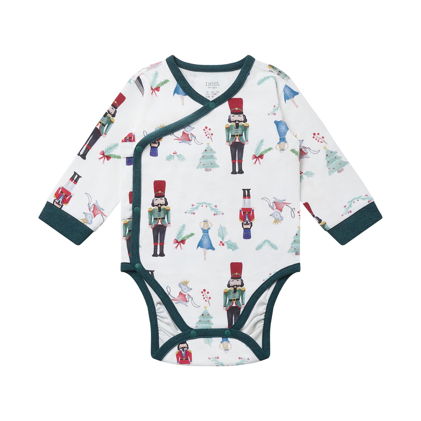 Long Sleeve Kimono Onesie