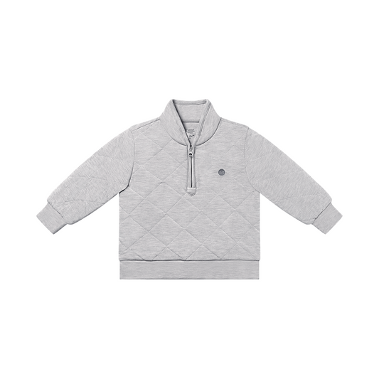 Basics Unisex Quilted Pullover