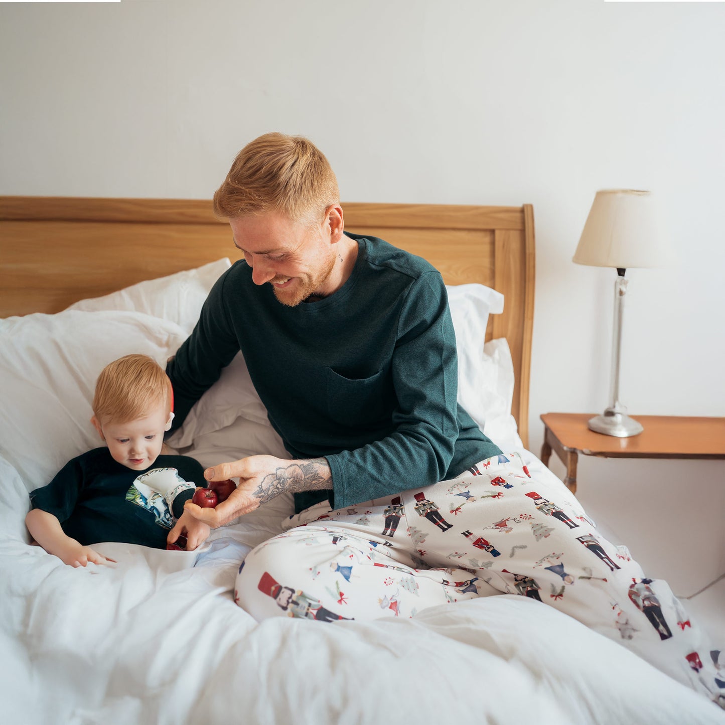 Men's Long Sleeve Pocket Tee PJ Set