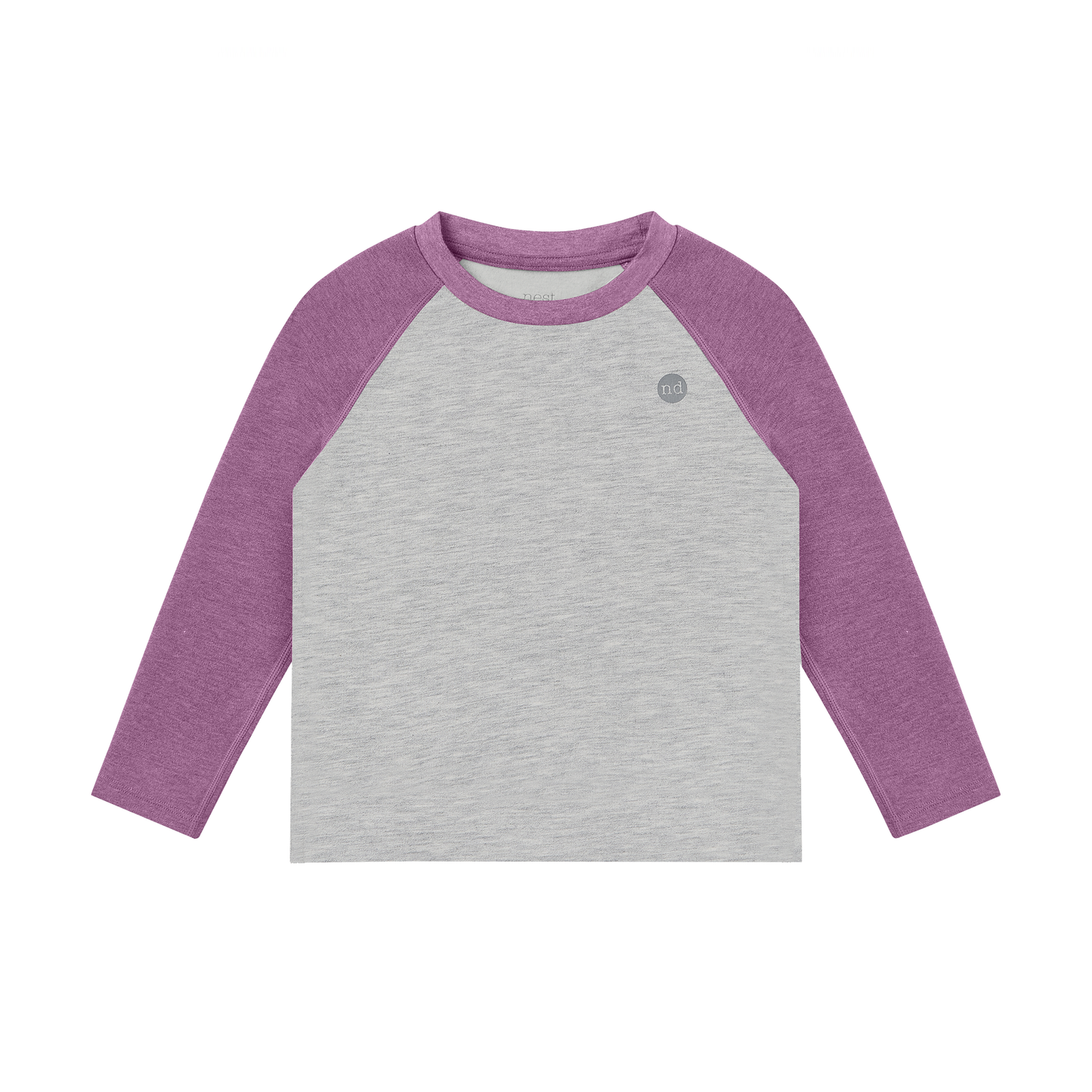 Basics Contrast Raglan Sleeves Top