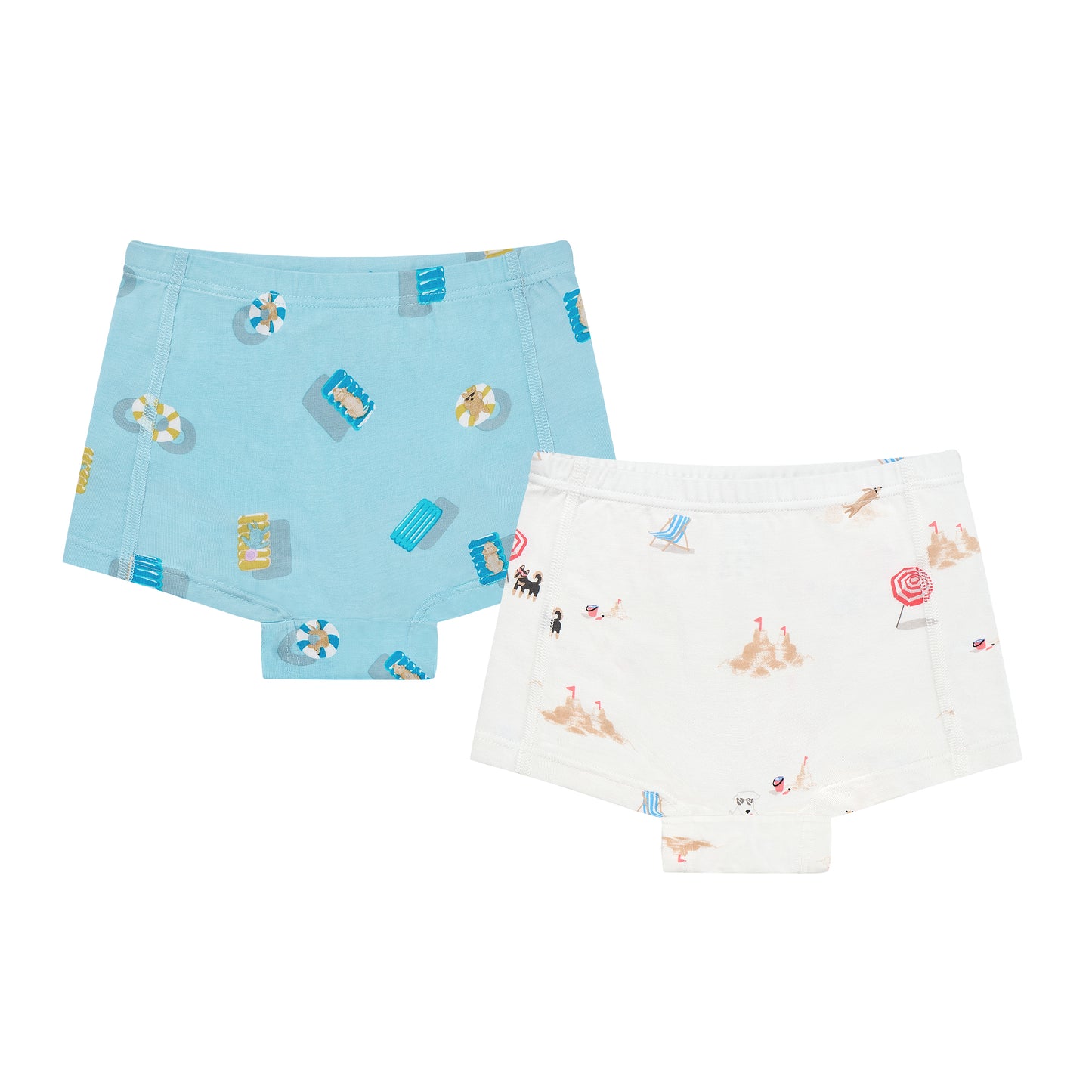 Girls Boy Short Underwear (2 Pack)