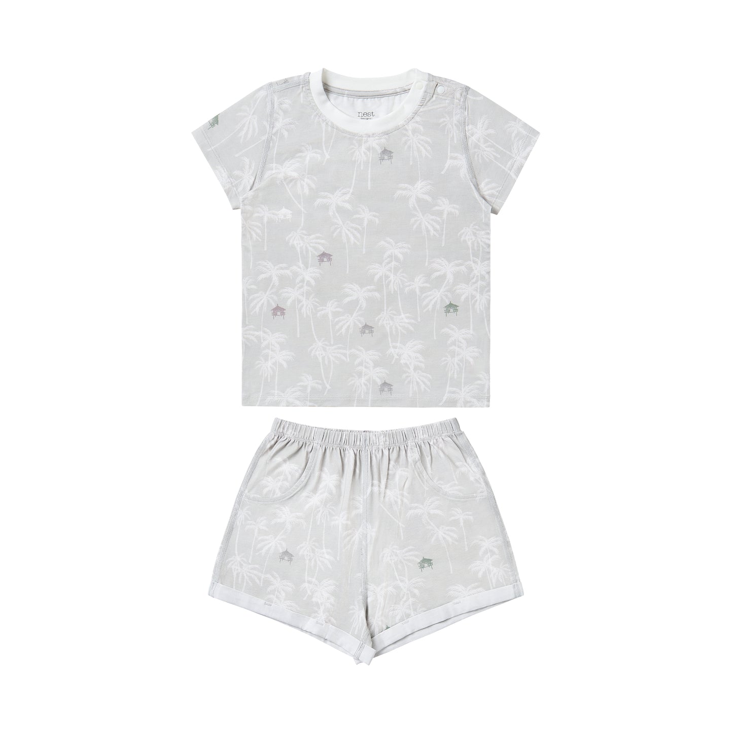 Short Sleeve Two-Piece PJ Set