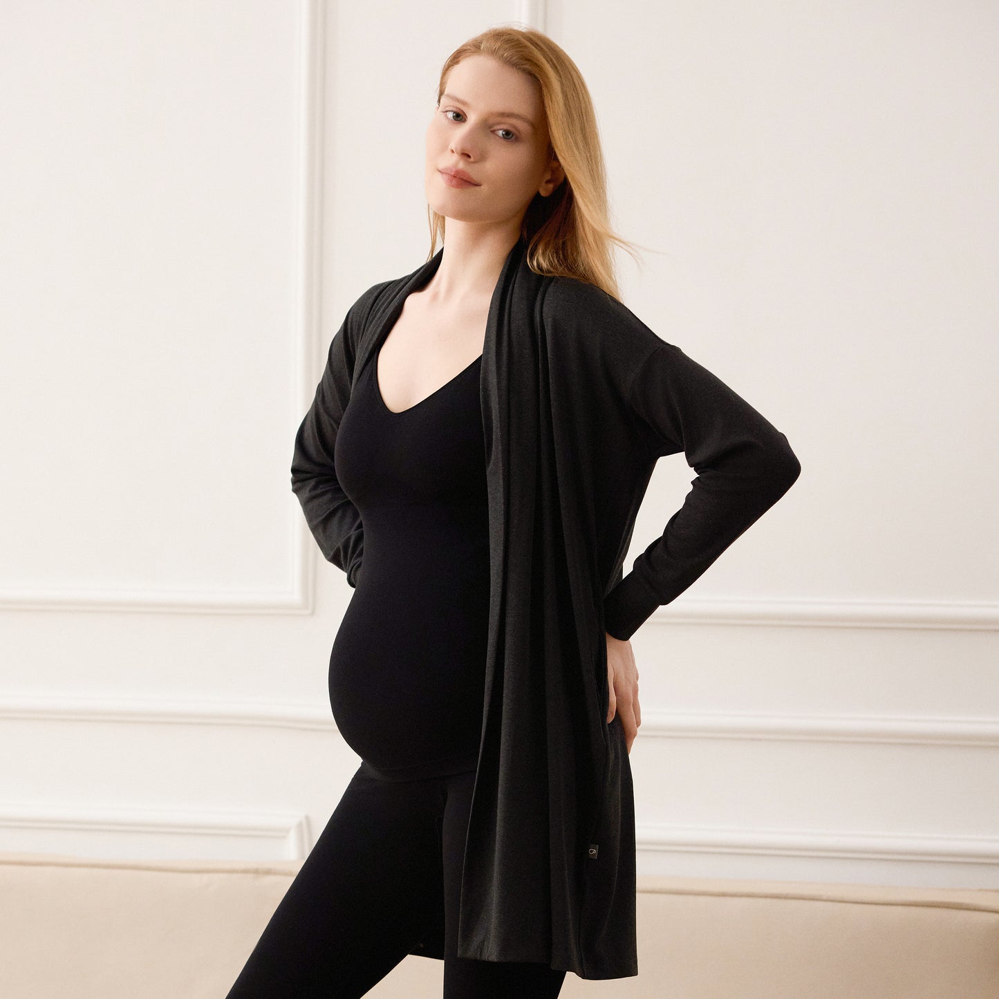 Nest Bump Waterfall Maternity Cardigan