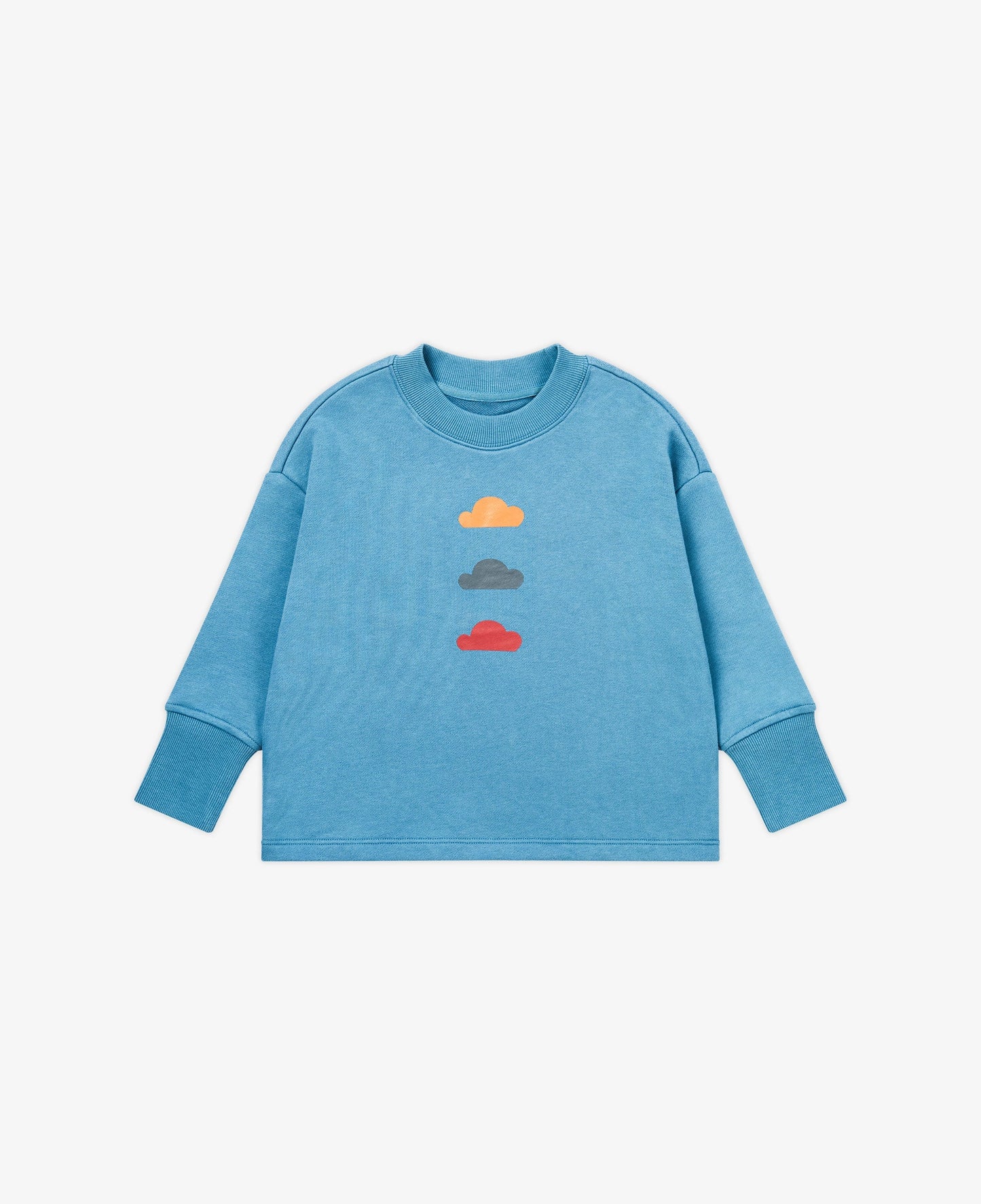 Trio Clouds Long Sleeve Top