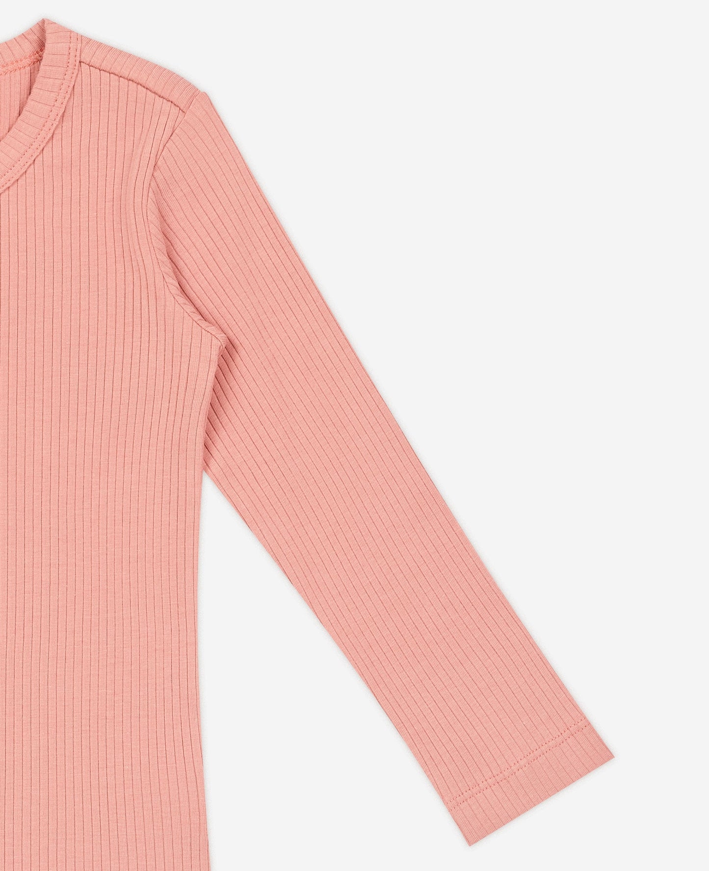 Rib Knit Long Sleeve Henley