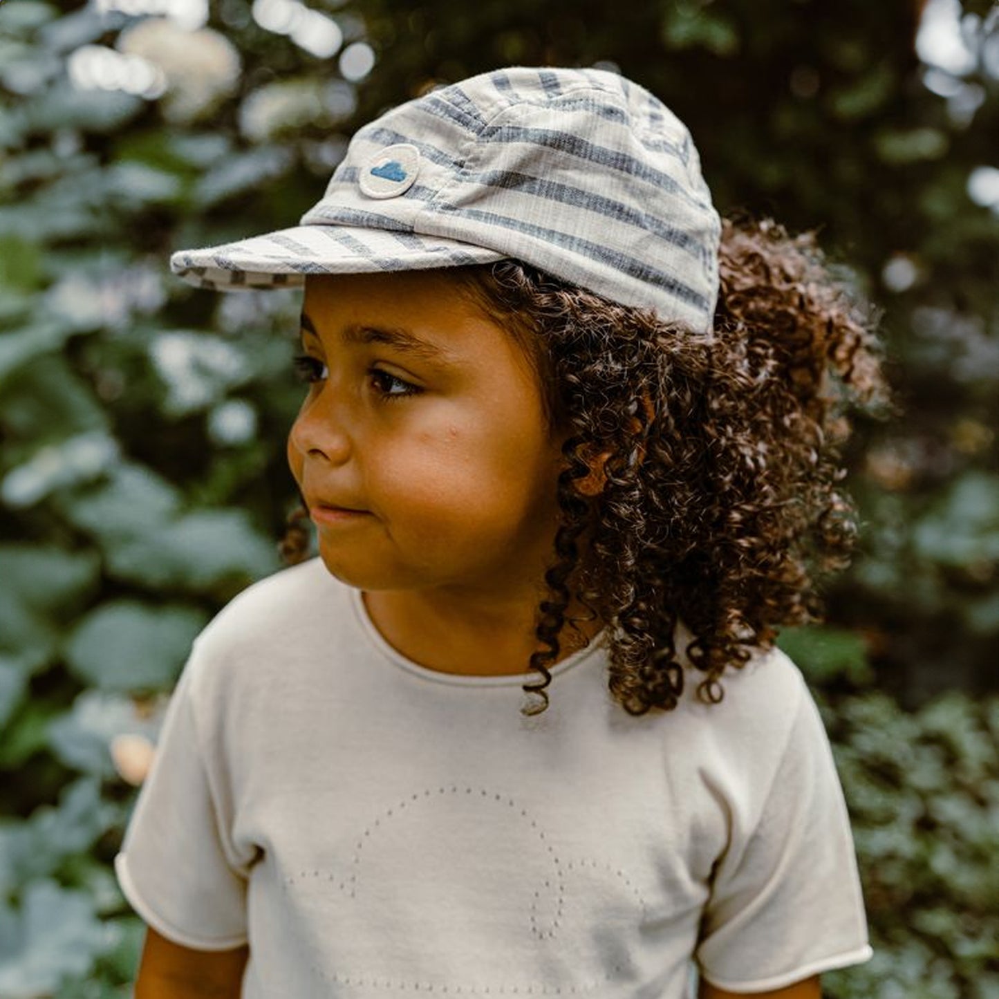 Wide Stripe Cap