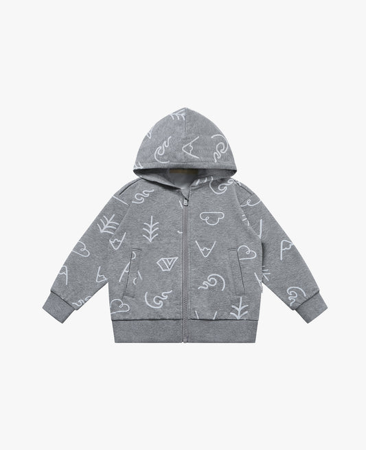 Hooded Zip-Up Jacket