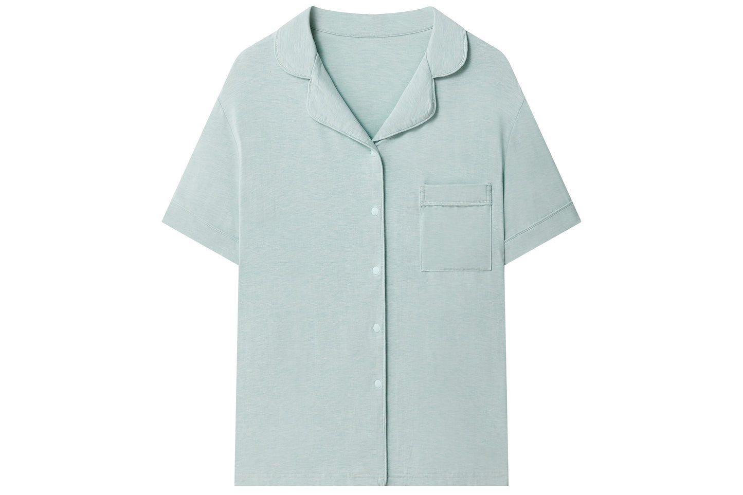 Pantone Women's Short Sleeve Button-Up Shirt