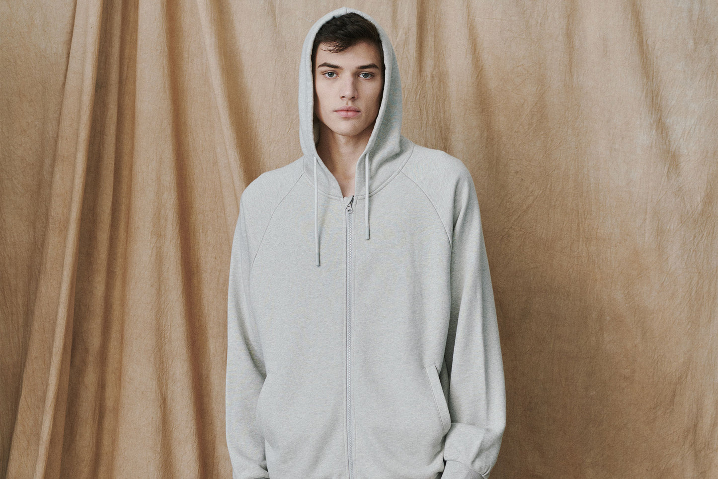 Men's Basics Zip Up Hoodie